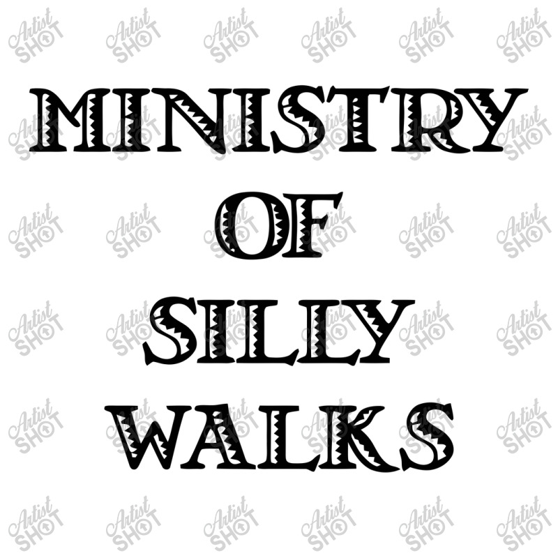 Ministry Of Silly Walks Sticker | Artistshot