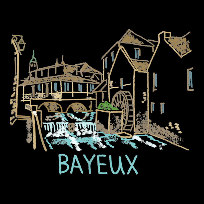 Bayeux France Unique Hand Drawn Art Gift Men Women Adjustable Cap by cm-arts | Artistshot