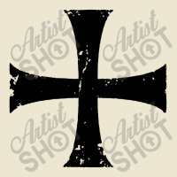 Distressed Crusader Knights Templar Cropped Hoodie | Artistshot