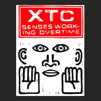 Xtc Senses Working Overtime, New Wave Rock, Xtc, Senses Working Overti Ladies Fitted T-shirt | Artistshot