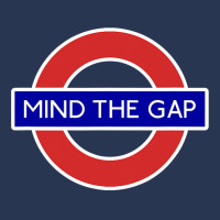 London Souvenir Mind The Gap Underground Tube Men Denim Jacket | Artistshot