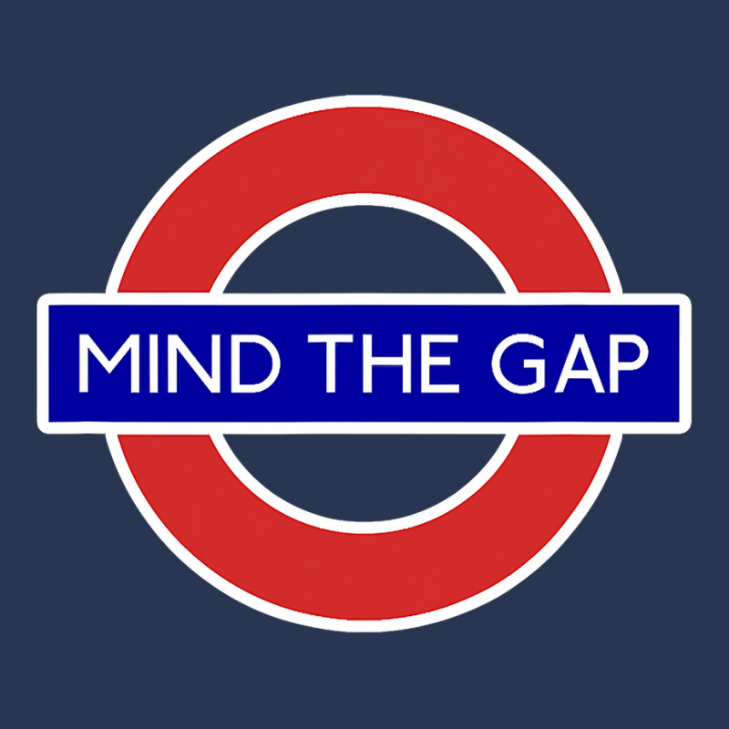 London Souvenir Mind The Gap Underground Tube Men Denim Jacket by cm-arts | Artistshot