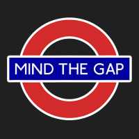 London Souvenir Mind The Gap Underground Tube Ladies Polo Shirt | Artistshot