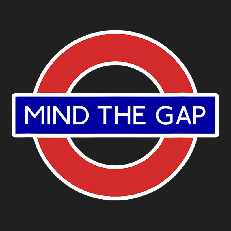 London Souvenir Mind The Gap Underground Tube Ladies Polo Shirt by cm-arts | Artistshot