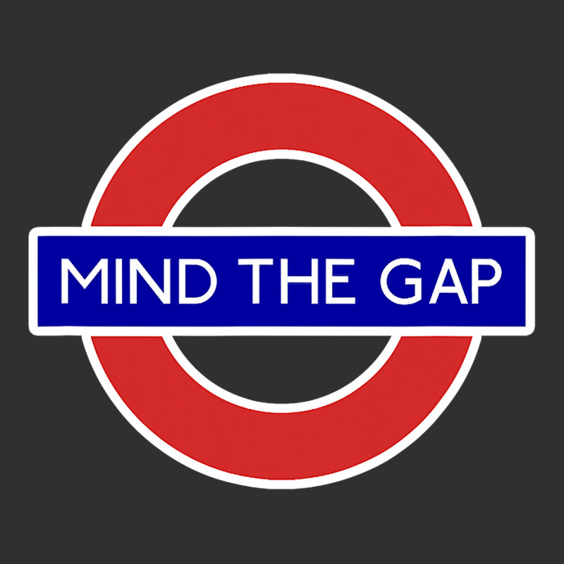 London Souvenir Mind The Gap Underground Tube Champion Hoodie by cm-arts | Artistshot