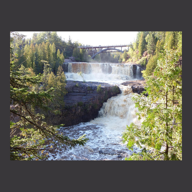 Gooseberry Falls Ladies Curvy T-Shirt by cm-arts | Artistshot