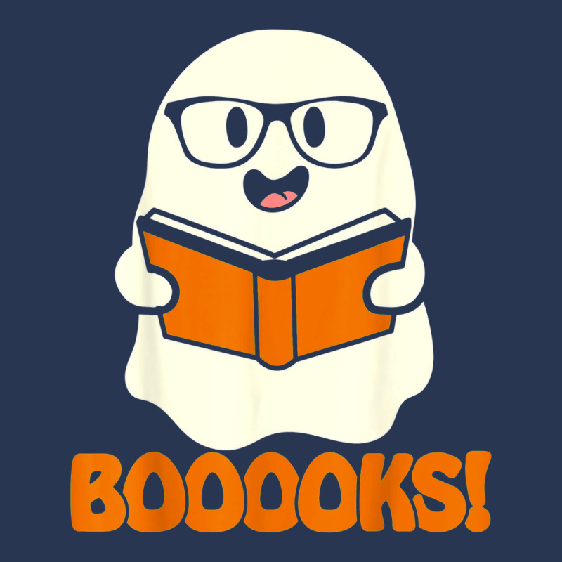 Booooks Ghost Boo Read Books Library Teacher Halloween Cute Ladies Denim Jacket by Newshirt | Artistshot