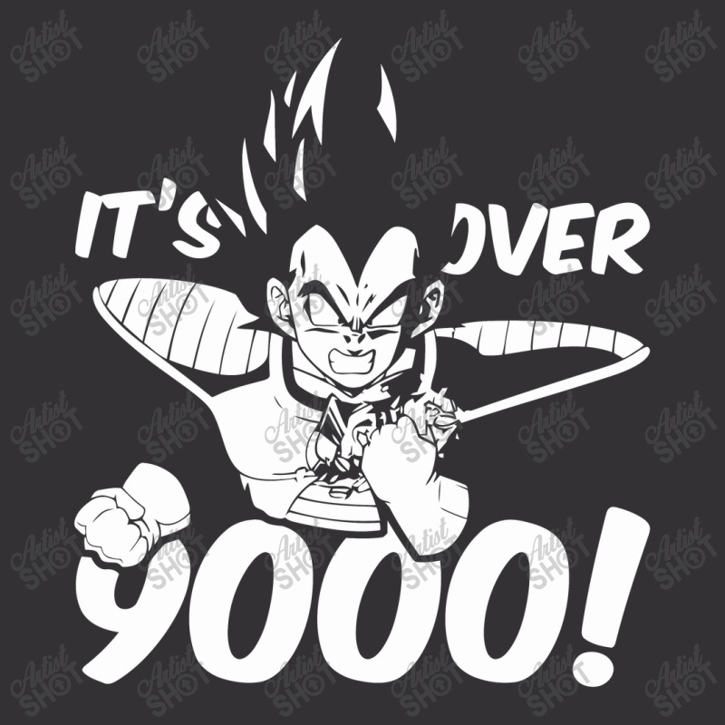 It's Over 9000 Vegeta,vegeta Vintage Short by creepysatan | Artistshot