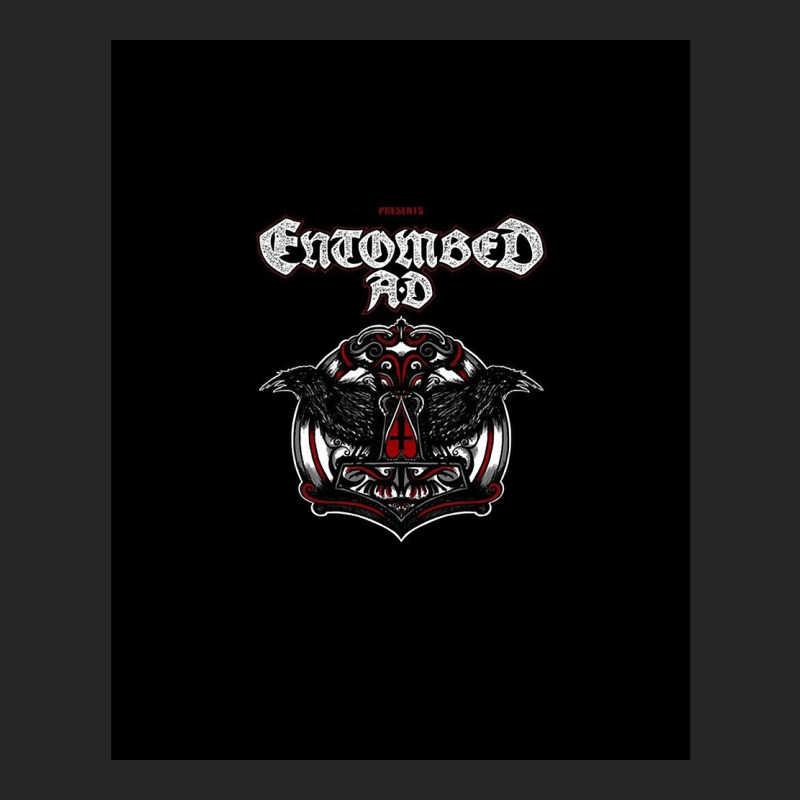 Entombed Ad Graphic Ladies Fitted T-shirt | Artistshot