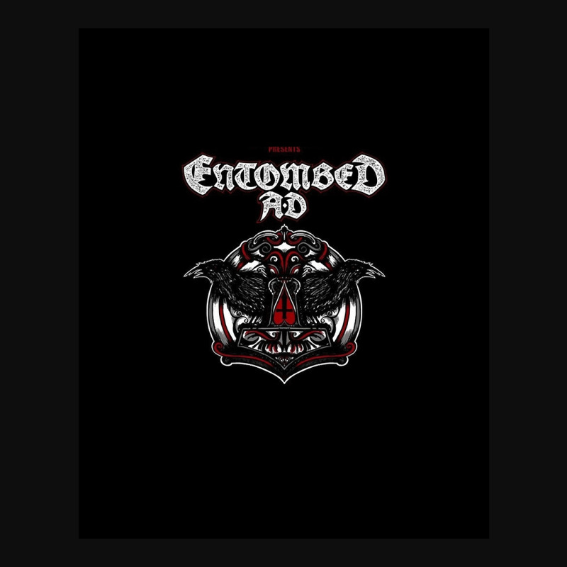 Entombed Ad Graphic Crop Top | Artistshot