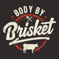 Body By Brisket Backyard Cookout Bbq Grill Racerback Tank | Artistshot