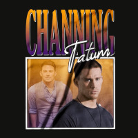 Channing Tatum, Channing, Tatum, Channing Tatum Vintage, Channing Tatu Scorecard Crop Tee | Artistshot