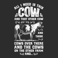 All I Need Is This Cow Funny Farmer Women Men Dairy Farm Exclusive T-shirt | Artistshot