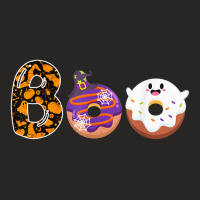 Boo Donuts Ghost Funny Halloween Donut Ladies Fitted T-shirt | Artistshot