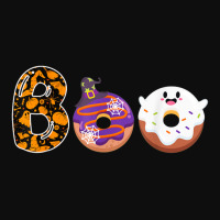 Boo Donuts Ghost Funny Halloween Donut Crop Top | Artistshot