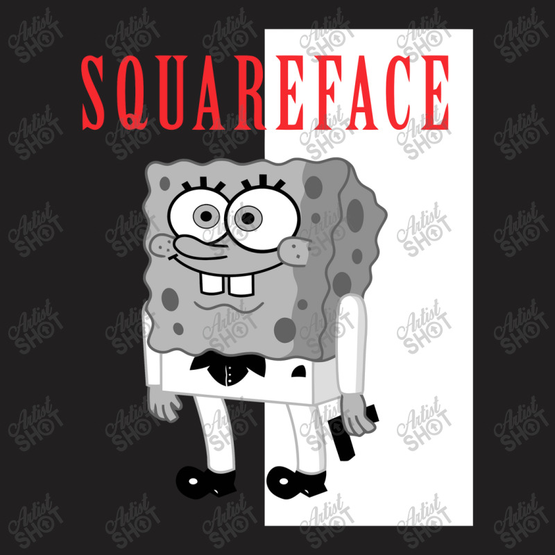 Squareface T-Shirt by creepysatan | Artistshot