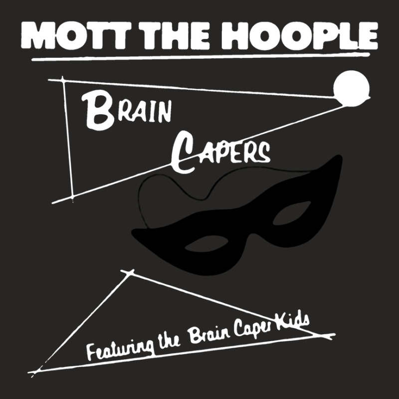 Mott The Hoople Brain Capers Fitted Jersey Tee Ladies Fitted T-Shirt by cm-arts | Artistshot