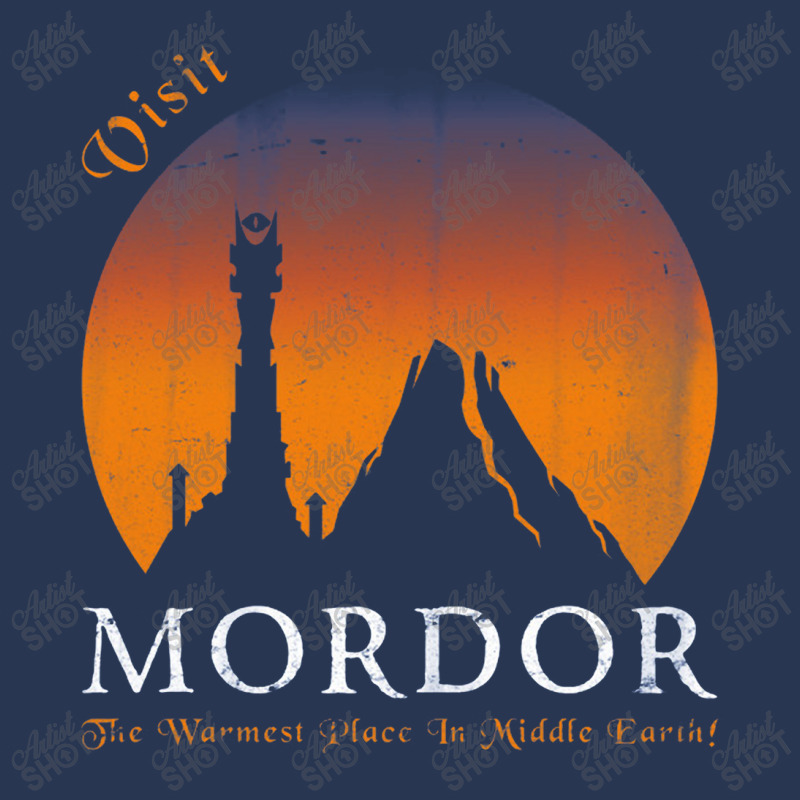 Visit Mordor,mordor Men Denim Jacket by creepysatan | Artistshot