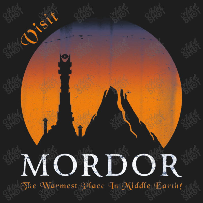 Visit Mordor,mordor Classic T-shirt by creepysatan | Artistshot