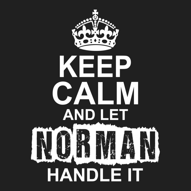 Keep Calm And Let Norman Handle It Ladies Polo Shirt by tshiart | Artistshot