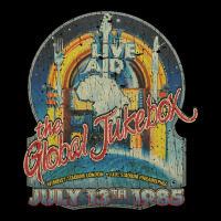 Live Aid Global Jukebox, Live Aid Global Jukebox Vintage, Live Aid Glo Pocket T-shirt | Artistshot