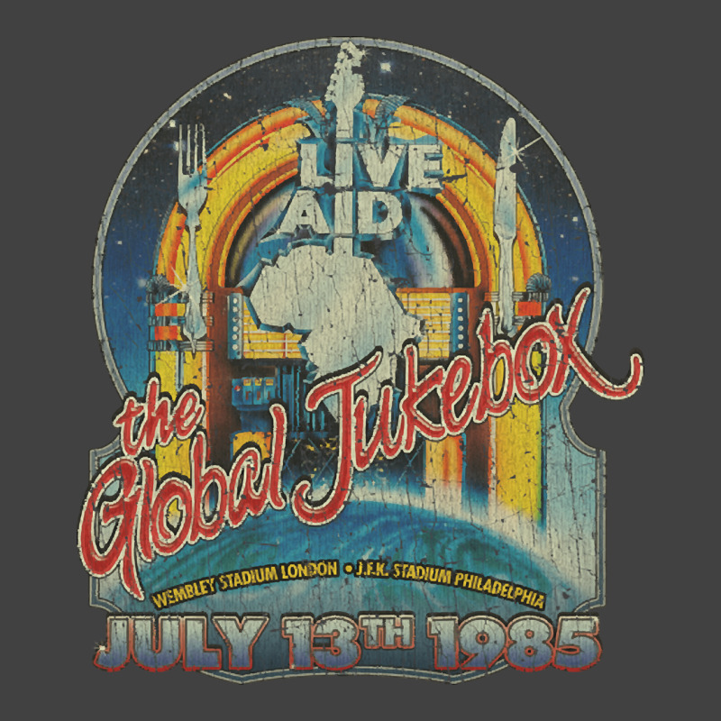 Live Aid Global Jukebox, Live Aid Global Jukebox Vintage, Live Aid Glo Vintage T-Shirt by SHPOPO12 | Artistshot