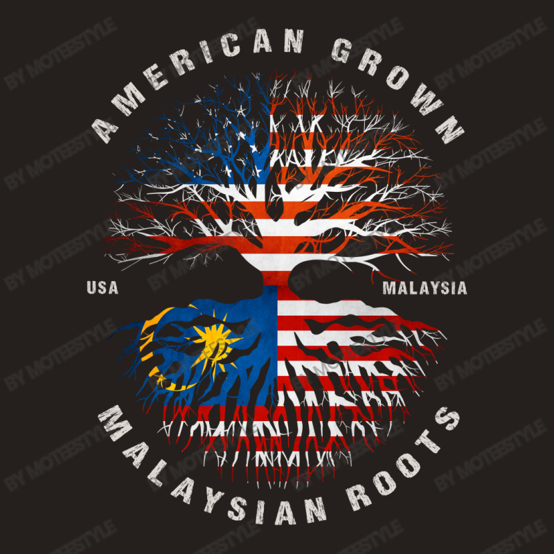 American Grown Malaysian Roots Malaysia Flag Tank Top by moteestyle | Artistshot