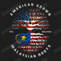 American Grown Malaysian Roots Malaysia Flag Classic T-shirt | Artistshot