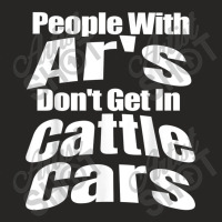 Funny People With Ar's Don'gein Cattle Cars Games Characters Ladies Fitted T-shirt | Artistshot