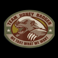 Team Honey Badger Military Morale Patch Veteran Pocket T-shirt | Artistshot