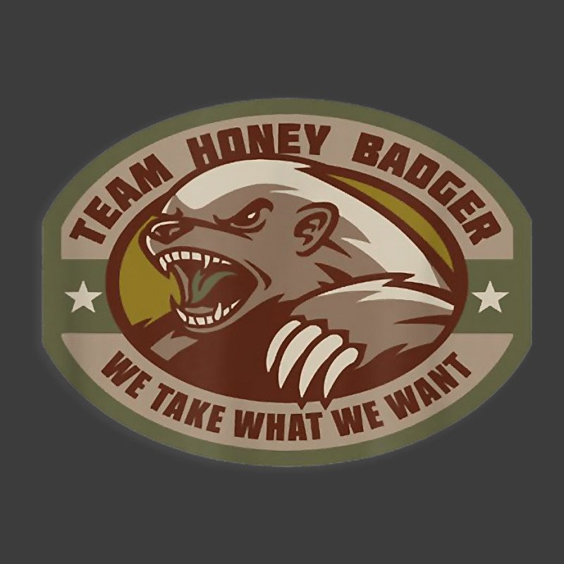 Team Honey Badger Military Morale Patch Veteran Men's Polo Shirt by BessieCarolyn | Artistshot