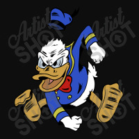 Music Vintage Duck Cartoon For Mens Womens Crop Top | Artistshot