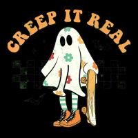 Creep It Real Halloween Spooky Season Ghost Trick Or Treat Youth Sweatshirt | Artistshot