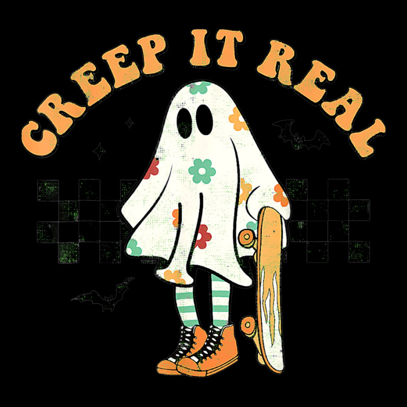 Creep It Real Halloween Spooky Season Ghost Trick Or Treat Youth Sweatshirt by Bestshirt | Artistshot