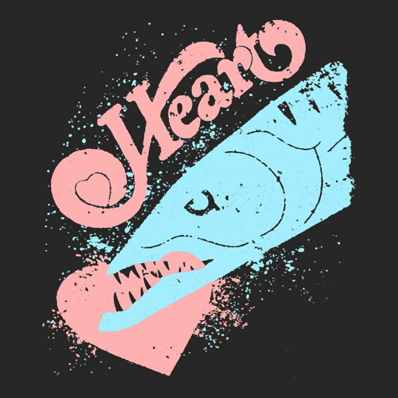 Heart Fish, Heart, Fish, Heart Fish Art, Heart Fish Vintage, Heart Fis Ladies Fitted T-Shirt by SHPOPO12 | Artistshot