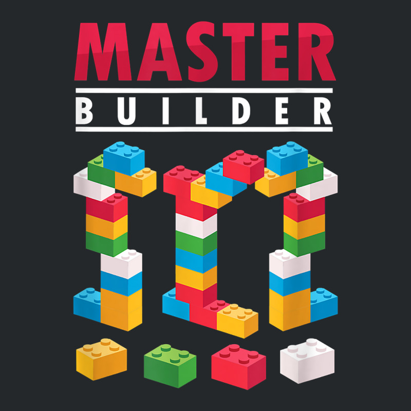 Cool Master Builder Building Blocks Bricks Toy Crewneck Sweatshirt | Artistshot