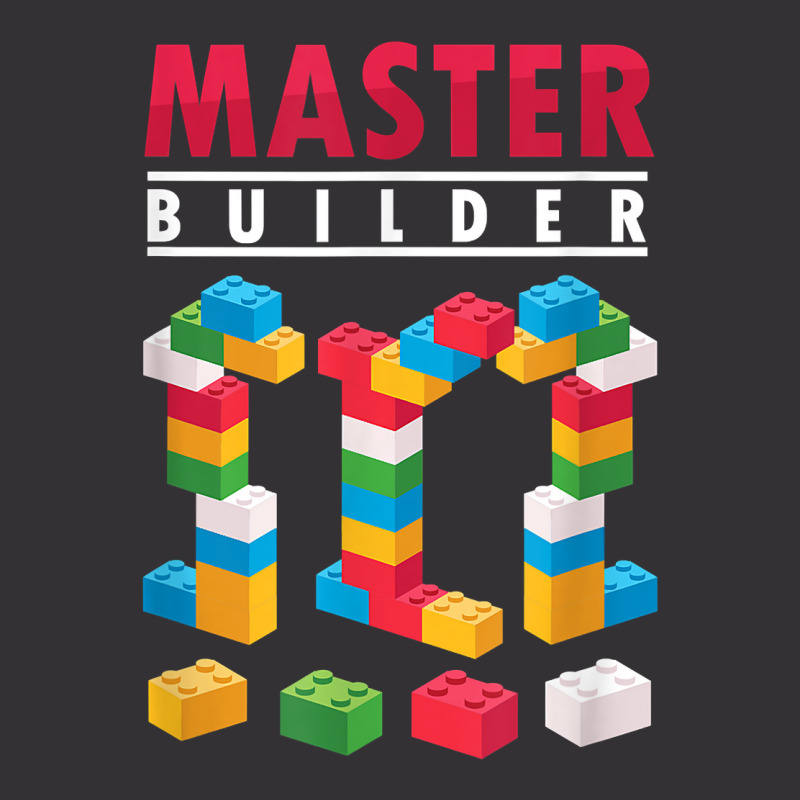 Cool Master Builder Building Blocks Bricks Toy Vintage Short | Artistshot