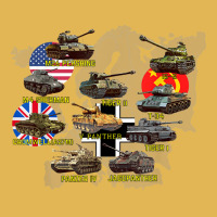 Top Ten Best Ww2 Tanks M4 Sherman Panzer Iv Tiger Ii T-34 Vintage Hoodie And Short Set | Artistshot