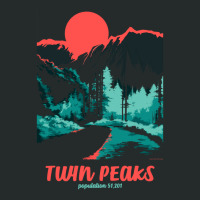 Twin Peaks Tonal Color Pop Poster Women's Triblend Scoop T-shirt | Artistshot