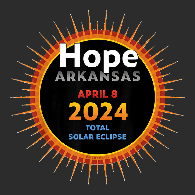 Hope Arkansas Ar Total Solar Eclipse 2024  2  T Shirt Exclusive T-shirt by MilesDanialMayberry | Artistshot