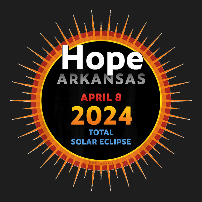 Hope Arkansas Ar Total Solar Eclipse 2024  2  T Shirt Classic T-shirt by MilesDanialMayberry | Artistshot