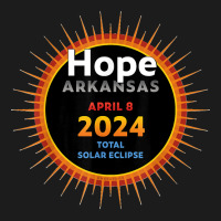 Hope Arkansas Ar Total Solar Eclipse 2024  2  T Shirt Hoodie & Jogger Set | Artistshot