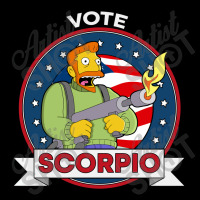 Vote Scorpio Simpsons Men's Long Sleeve Pajama Set | Artistshot