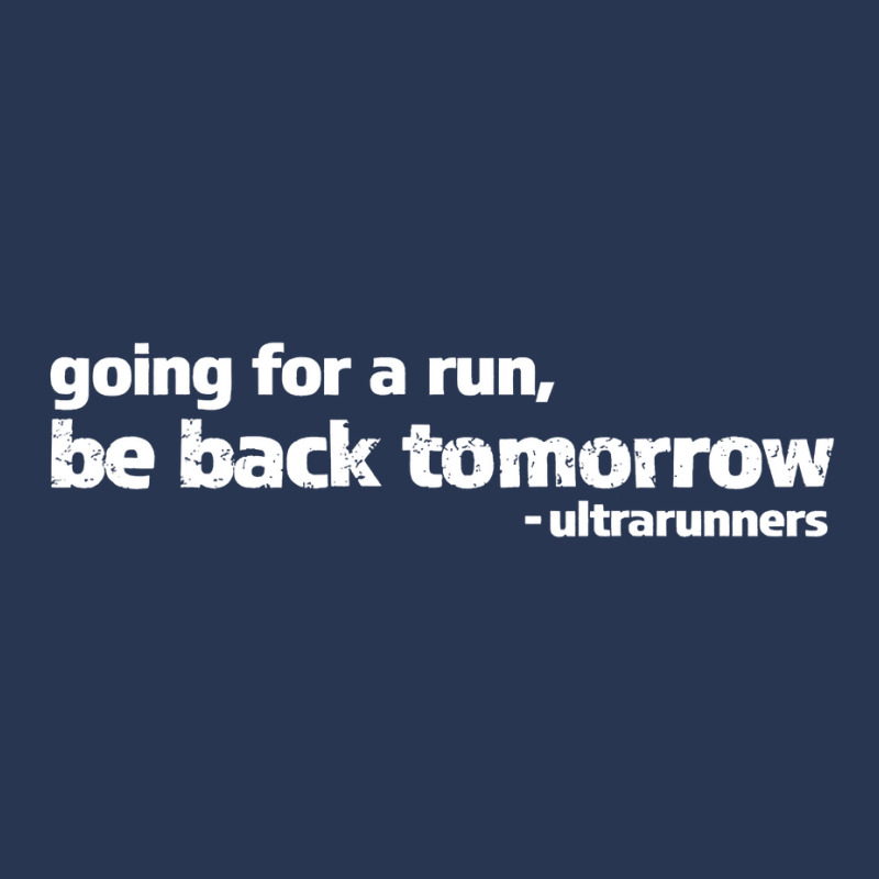 Going For A Run Be Back Tomorrow Ultrarunners Running Men Denim Jacket by cm-arts | Artistshot