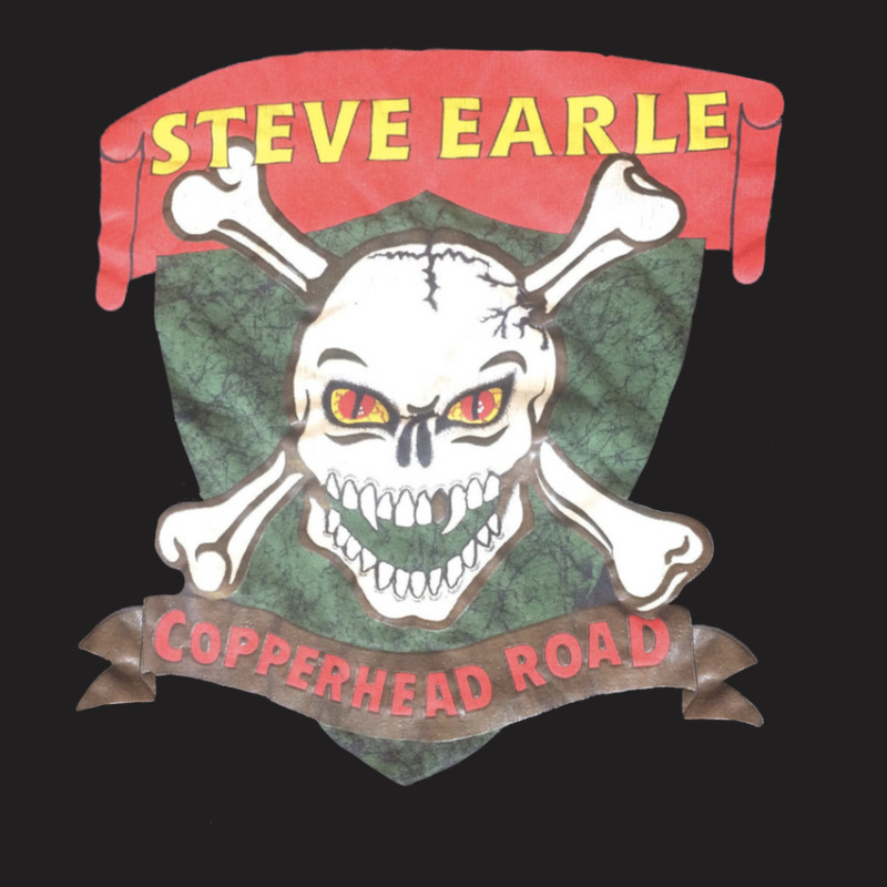 1988 Steve Earle Copperhead Toad Album Promo T-shirt T-shirt | Artistshot