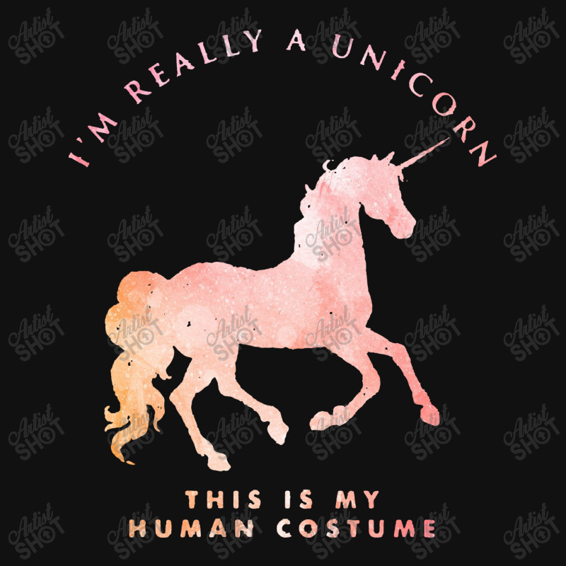 I'm Really A Unicorn This Is My Human Costume Adjustable Strap Totes | Artistshot