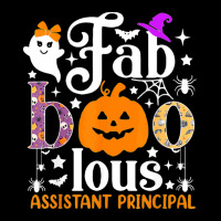 Faboolous Assistant Principal Shirt Boo Pumpkin Halloween Women's V-neck T-shirt | Artistshot