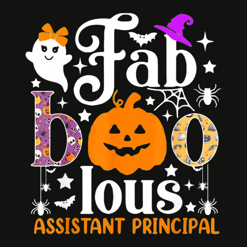 Faboolous Assistant Principal Shirt Boo Pumpkin Halloween Scorecard Crop Tee by Newshirt | Artistshot