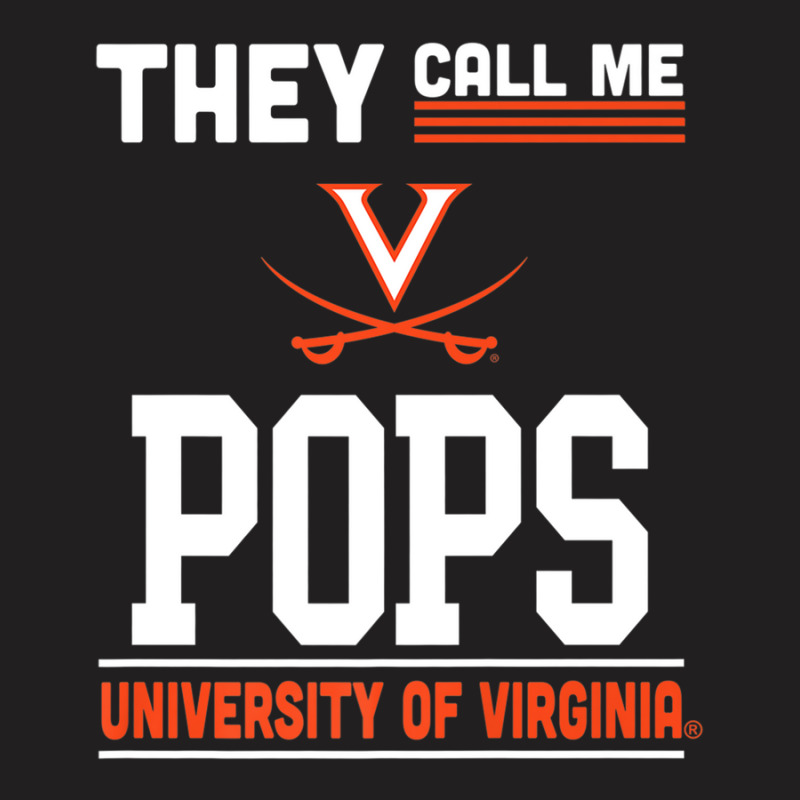 Virginia Cavaliers They Call Me Pops - Apparel T-shirt | Artistshot