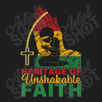 Heritage Of Unshakable Faith Women Black History Month Characters Vide Classic T-shirt | Artistshot